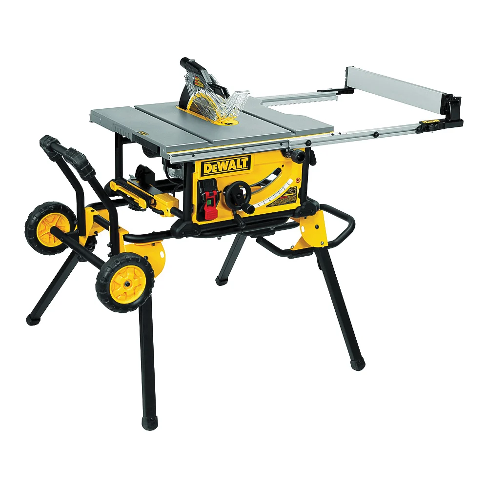 DWE7491RS Table Saw, 120 VAC, 15 A, 10 in Dia Blade, 5/8 in Arbor, 32-1/2 in Rip Capacity Right, 4800 rpm Speed