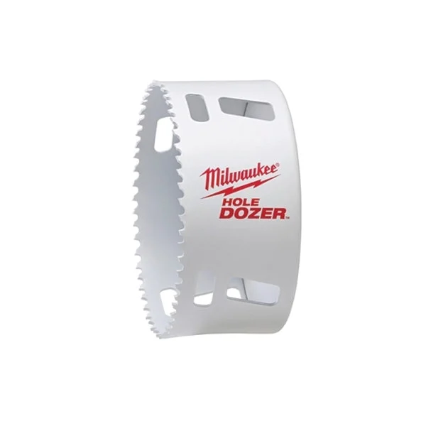 Hole Dozer 49-56-0213 Hole Saw, 4 in Dia, 1-5/8 in D Cutting, 5/8-18 Arbor, Bi-Metal Cutting Edge