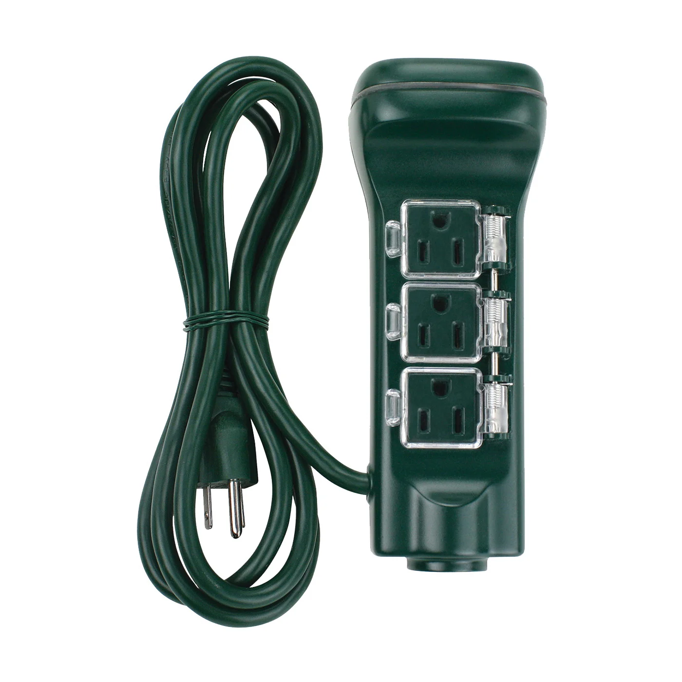 ORCDTSTK6 Timer Touch and Ground Stake, 15 A, 125 V, 1875 W, 6-Outlet, 24 hr Time Setting, Green