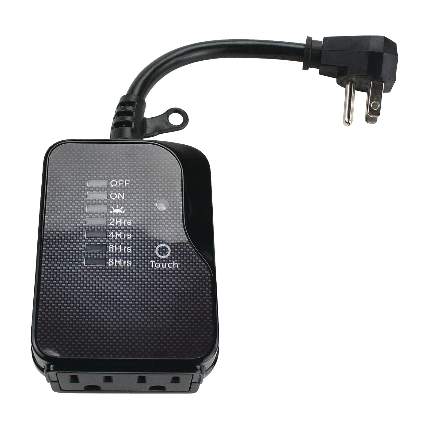 ORTNOCDT2 Countdown Timer, 15 A, 125 V, 1875 W, 2-Outlet, 24 hr Time Setting, Black