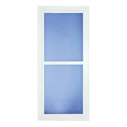 Easy Vent 14604032 Storm/Screen Door, White - Larson