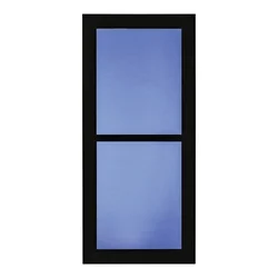 Easy Vent 14604042 Storm/Screen Door, Brown - Larson