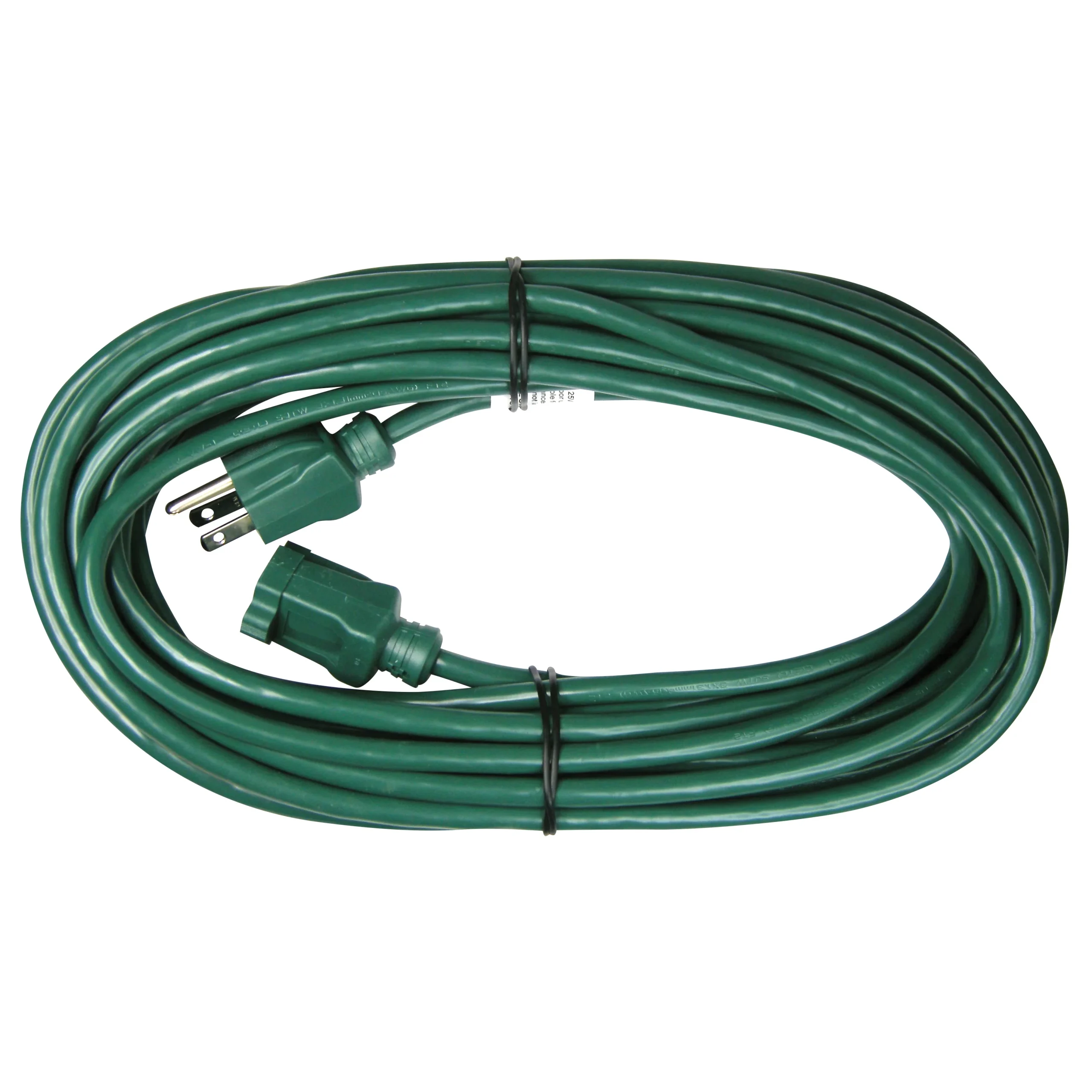 OR880628 Extension Cord, 16 AWG Cable, 40 ft L, 125 V, Green - PowerZone