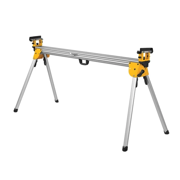 DWX723 Miter Saw Stand, 500 lb, 151 in W Stand, 32 in H Stand, Aluminum, Black/Yellow - DEWALT