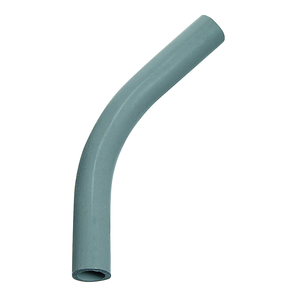 UA7AL-CAR Elbow, 3 in Trade Size, 45 deg Angle, SCH 40 Schedule Rating, PVC, Plain End, Gray, 1/PK