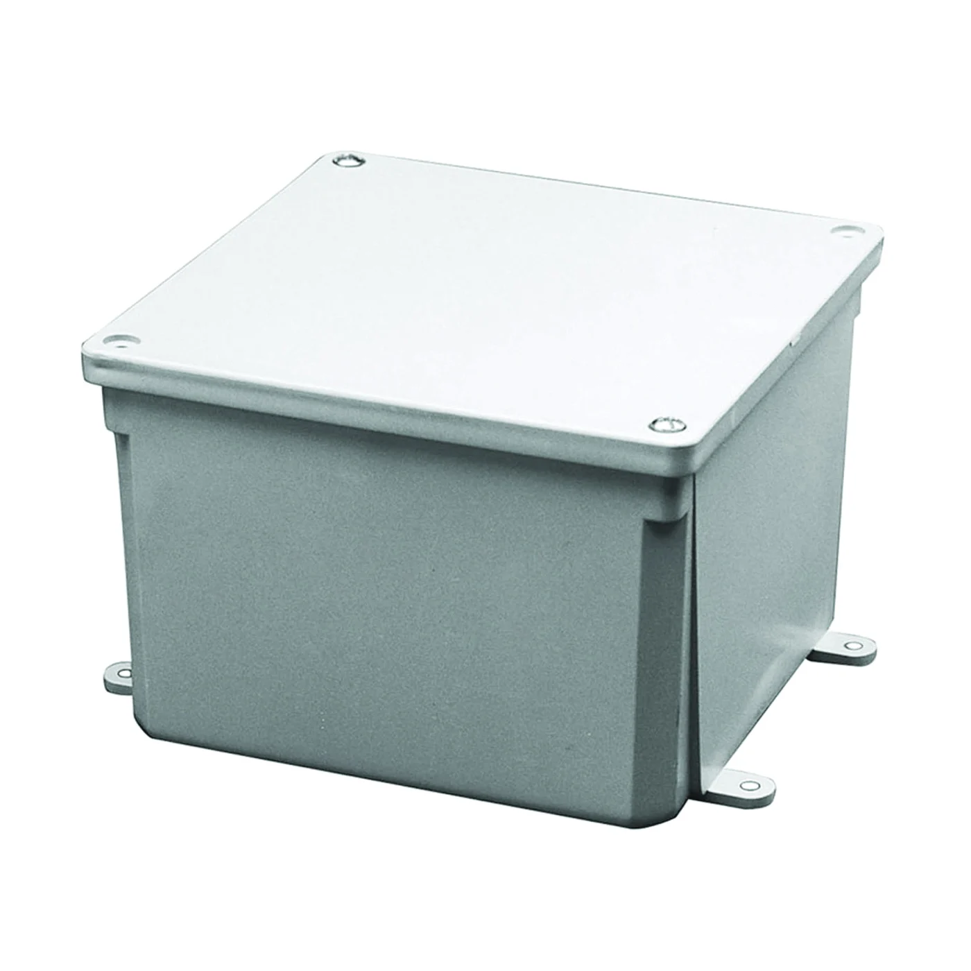 E989NNJ-CAR Molded Junction Box, PVC, Gray
