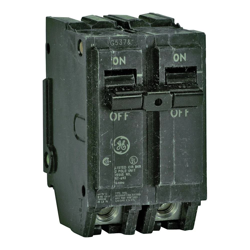 Industrial Solutions THQL2160A Feeder Circuit Breaker, Type THQL, 60 Amp, 2 -Pole, 120/240 V, Plug Mounting