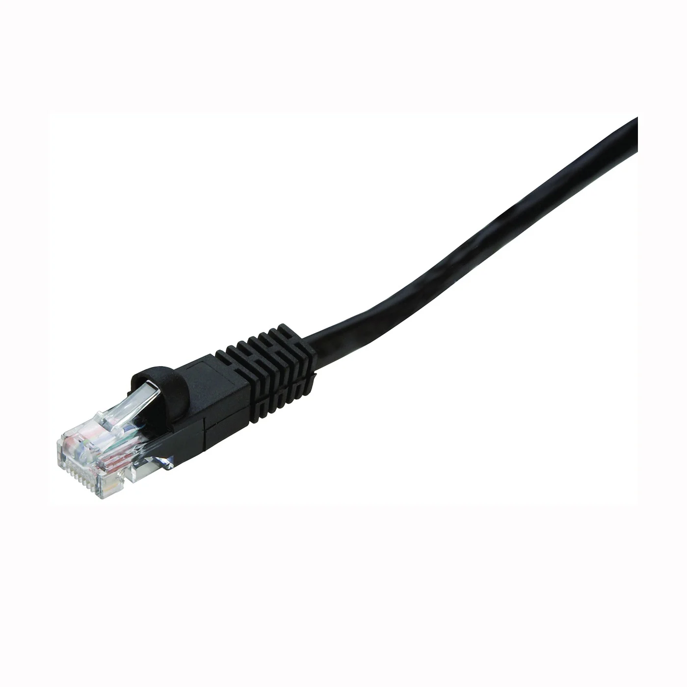 PN10255EB Network Cable, 25 ft L, 5e Category Rating, Black Sheath - Zenith
