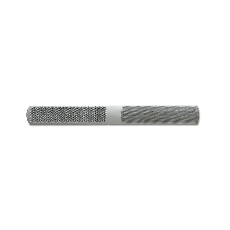 21860NNN Hand File, Half-Round Profile, American Pattern, Bastard Smooth Rasp Single Double Cut