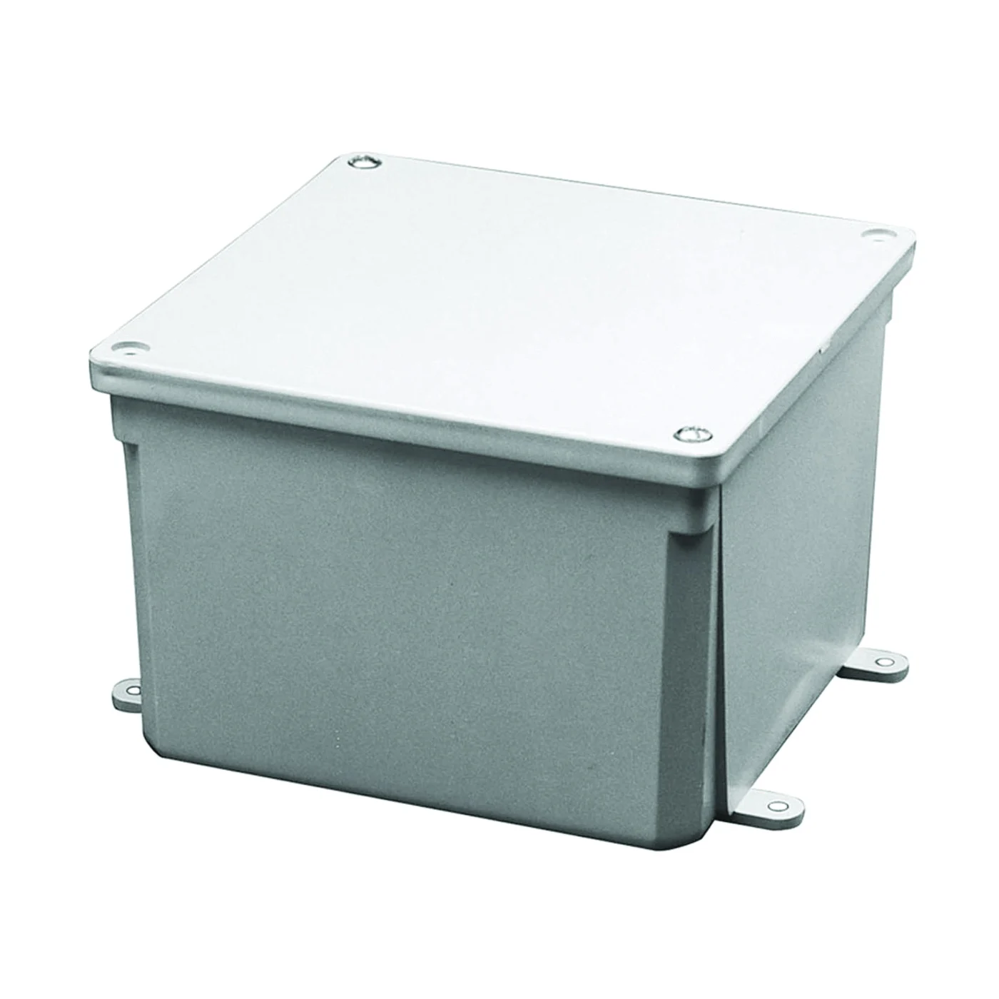 E987RR Molded Junction Box, PVC, Gray - Carlon