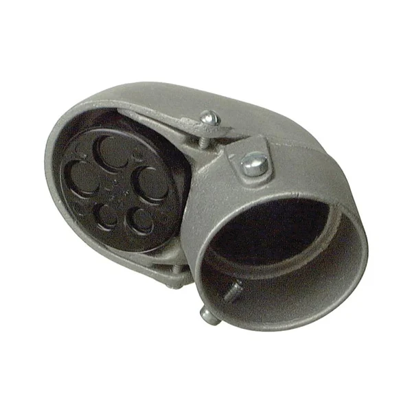 57925 Service Entrance Slip Fit Mast Head Cap, 2-1/2 in, Aluminum, Each
