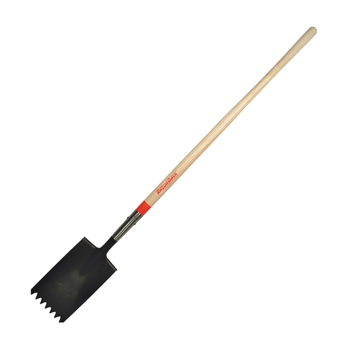 46141 Roofing Tool with Shingle Remover, Steel Blade, Straight Hardwood Handle, 7-1/4 in W, 60-1/4 in OAL