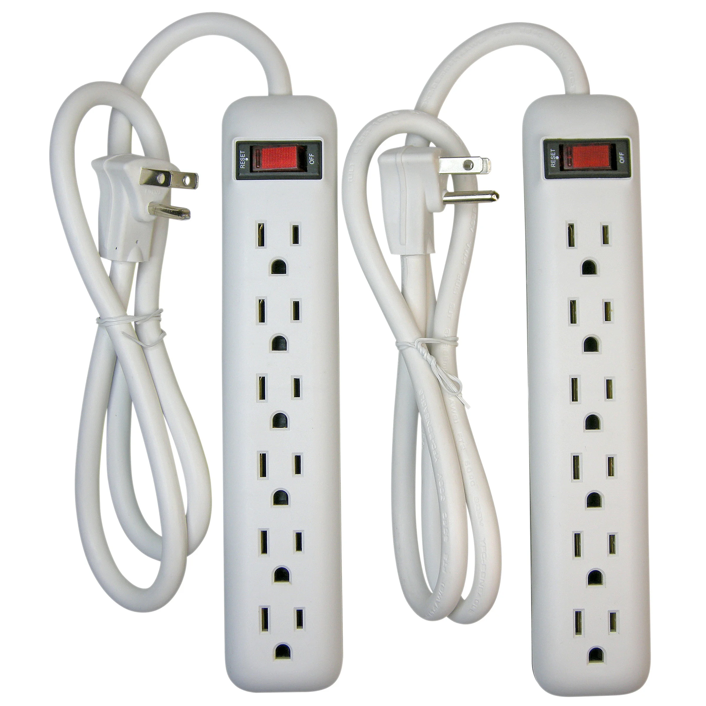 OR7000X2 Power Outlet Strip, 6-Socket, 15 A, 125 V