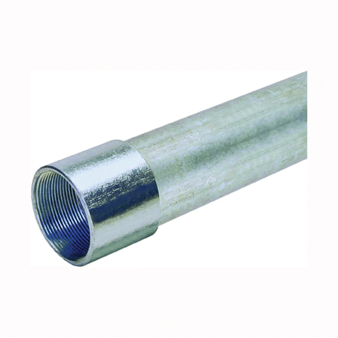 103101 Conduit, Rigid, 2-3/8 in OD, 2 in, 10 ft L, Steel, Galvanized