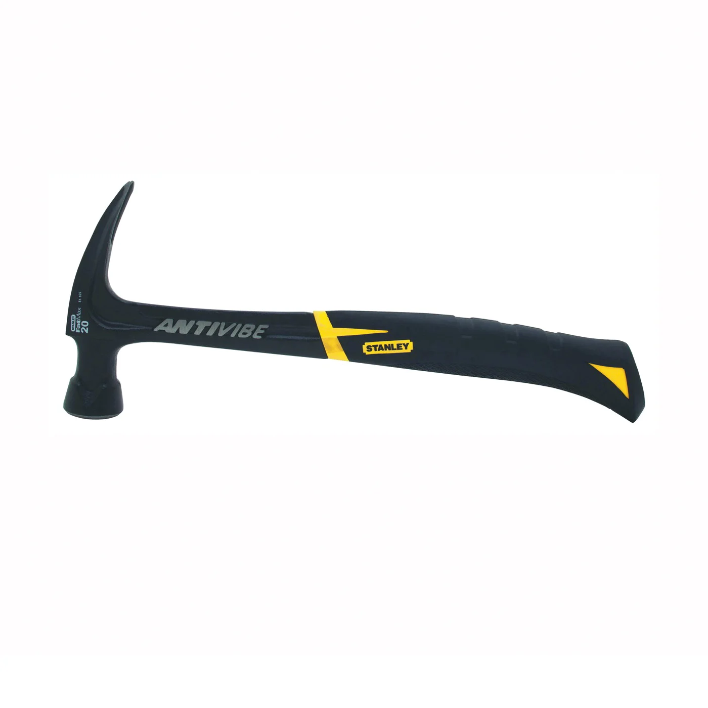 Fatmax Xtreme 51-165 Nail Hammer, 20 oz Head, Oversized Strike, Rip Claw, Smooth Face Head, Steel Head
