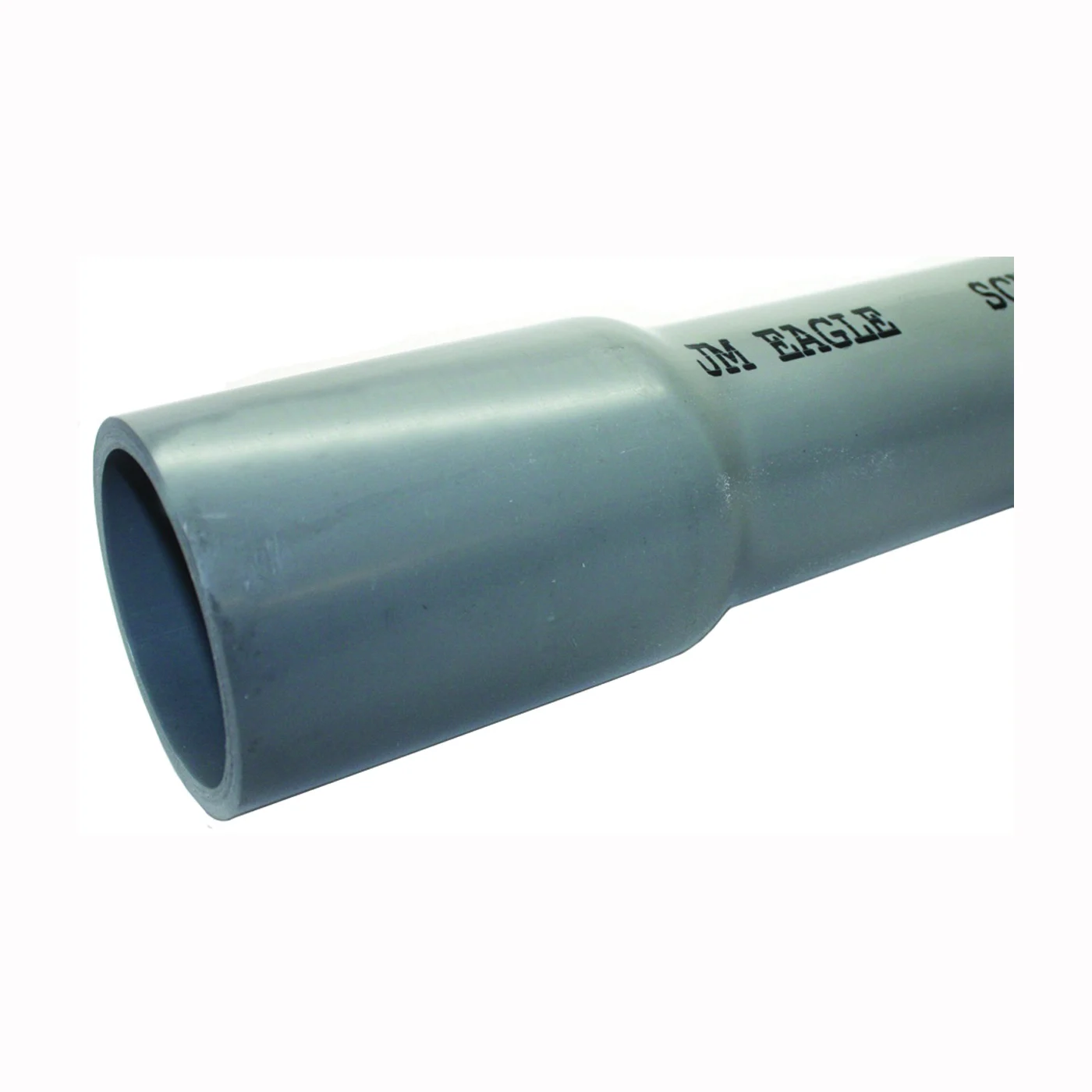 67603 Conduit, 3/4 in, 10 ft L, SCH 80, PVC - JM Eagle