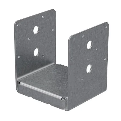 ABU Series ABU66Z Post Base, 6 x 6 in Post, 12 ga, Steel, ZMAX - Simpson Strong-Tie