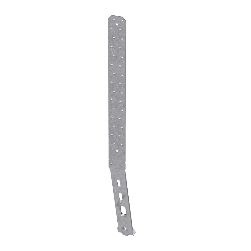 STHD STHD14 Strap Tie Holdown, 26-1/8 in L, 3 in W, Steel, Galvanized