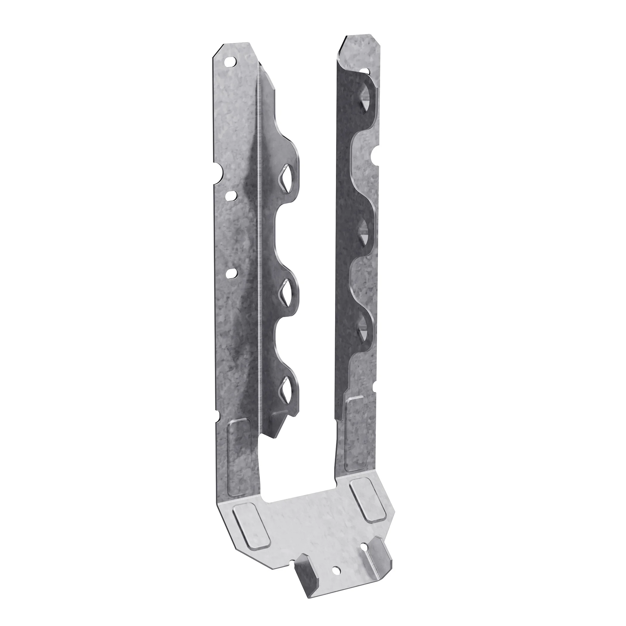 LRUZ LRU210Z Rafter Hanger, 8-3/16 in H, 1-15/16 in D, 1-9/16 in W, Steel, ZMAX, Face Mounting