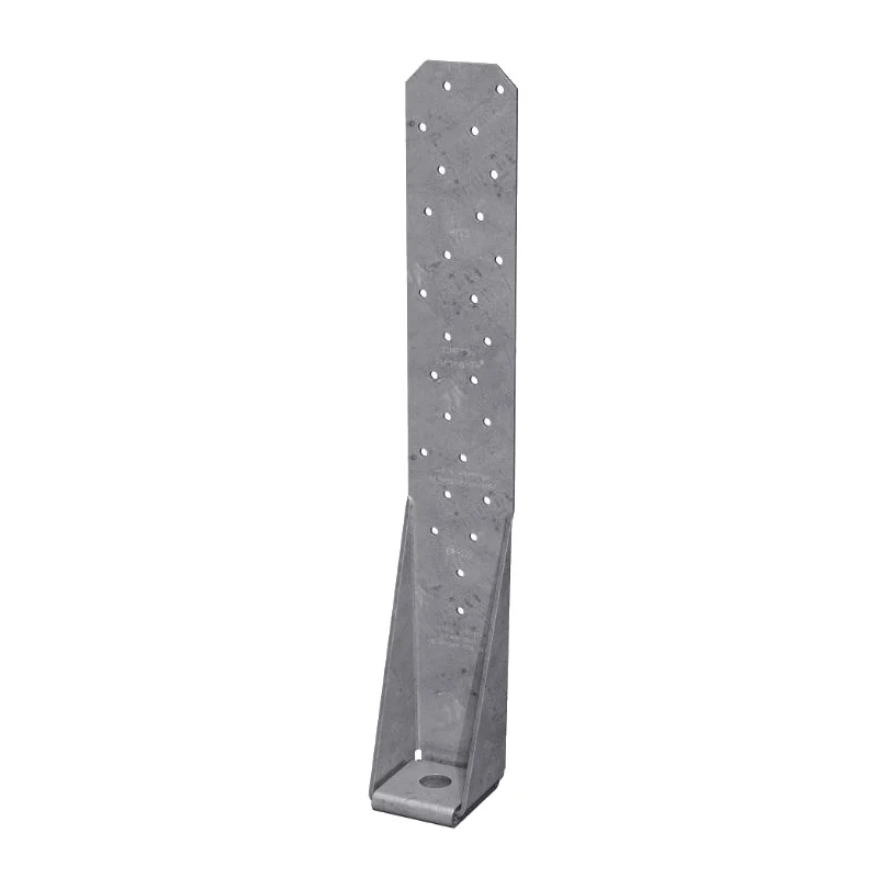 HTT HTT5 Heavy Tension Tie, 16 in L, 2-1/2 in W, Steel, Galvanized