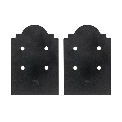 Outdoor Accents APB Series APB88DSP Post Base Side Plate, 10-5/16 in H x 7 in W Dimensions, 12 ga