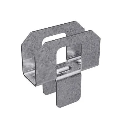 PSCL Series PSCL 7/16 Panel Sheathing Clip, 24 Roof Span, 20 ga Thick Material, Galvanized, 250/PK - Simpson Strong-Tie