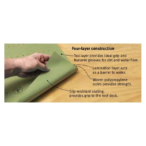 Tyvek Protec 160 Roofing Underlayment, Polypropylene/Synthetic, 250 ft L, 4 ft W - DuPont