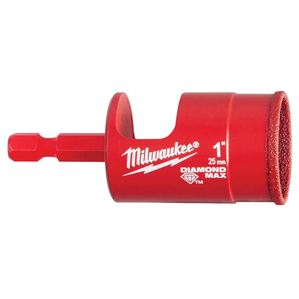 Diamond Plus 49-56-0517 Hole Saw, 1 in Dia, 1 in D Cutting, Diamond Grit Cutting Edge