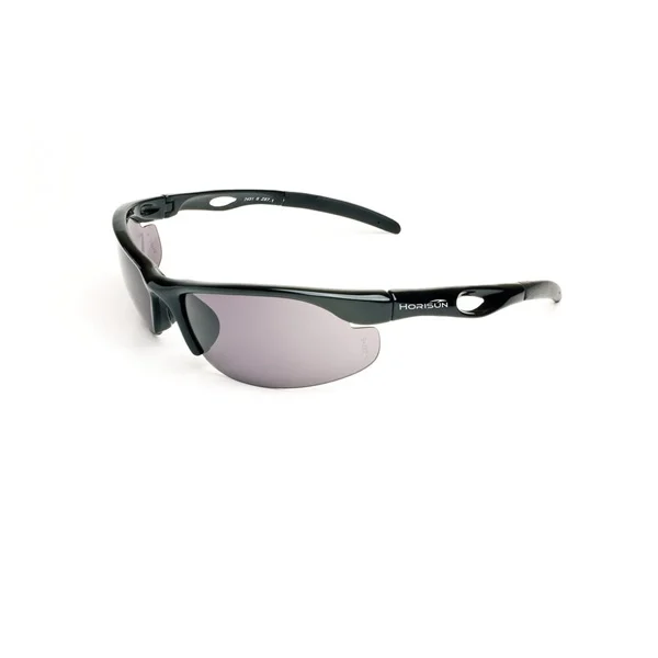 7431 Safety Glasses, Smoke Black Lens, Shiny Black Frame, Plastic Frame, Anti-Fog, Scratch-Resistant Lens, Half Frame, Polycarbonate Lens