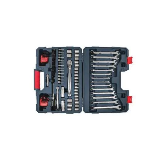 CTK128MP2N Mechanic's Tool Set, 128-Piece, Steel, Chrome-Plated