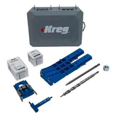 KPHJ320 Pocket Hole Jig, 1/2 to 1-1/2 in Clamping, 2-Guide Hole, Nylon/Steel/Thermoplastic Elastomer