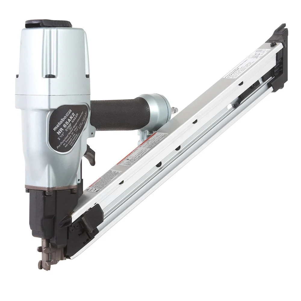 Strap-Tite NR65AK2SM Strip Nailer, 22 Magazine, Paper Collation, 0.063 cu-ft/cycle Air