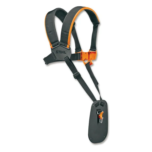 4119 710 9001 Double Standard Harness, Polyester Webbing, Black/Orange - Stihl