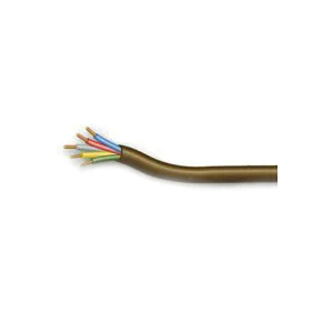 553056607 Thermostat Wire, 18 AWG Wire, 5-Conductor, 250 ft L, Copper Conductor, Polypropylene Insulation