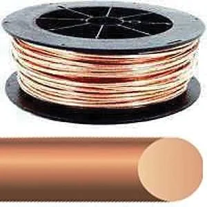 8SOLX500BARE Bare Wire, Solid, 8 AWG Wire, 500 ft L, Copper Conductor - Southwire