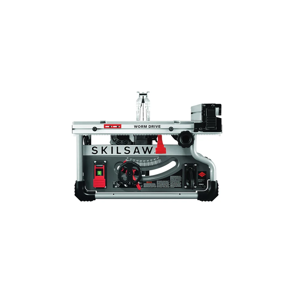 SPT99T-01 Portable Worm Drive Table Saw, 120 VAC, 15 A, 8-1/4 in Dia Blade, 5/8 in Arbor, 5300 rpm Speed