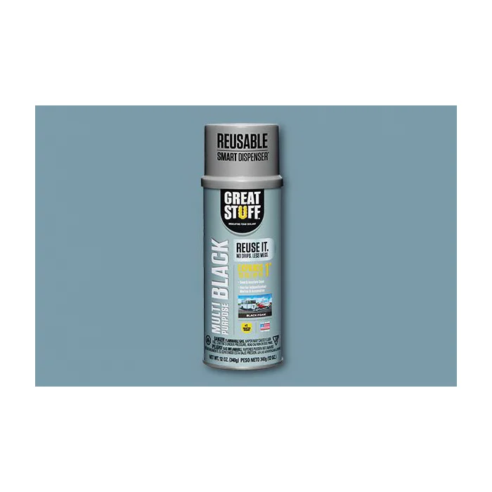 99112876 Multi-Purpose Insulating Foam Sealant, Black