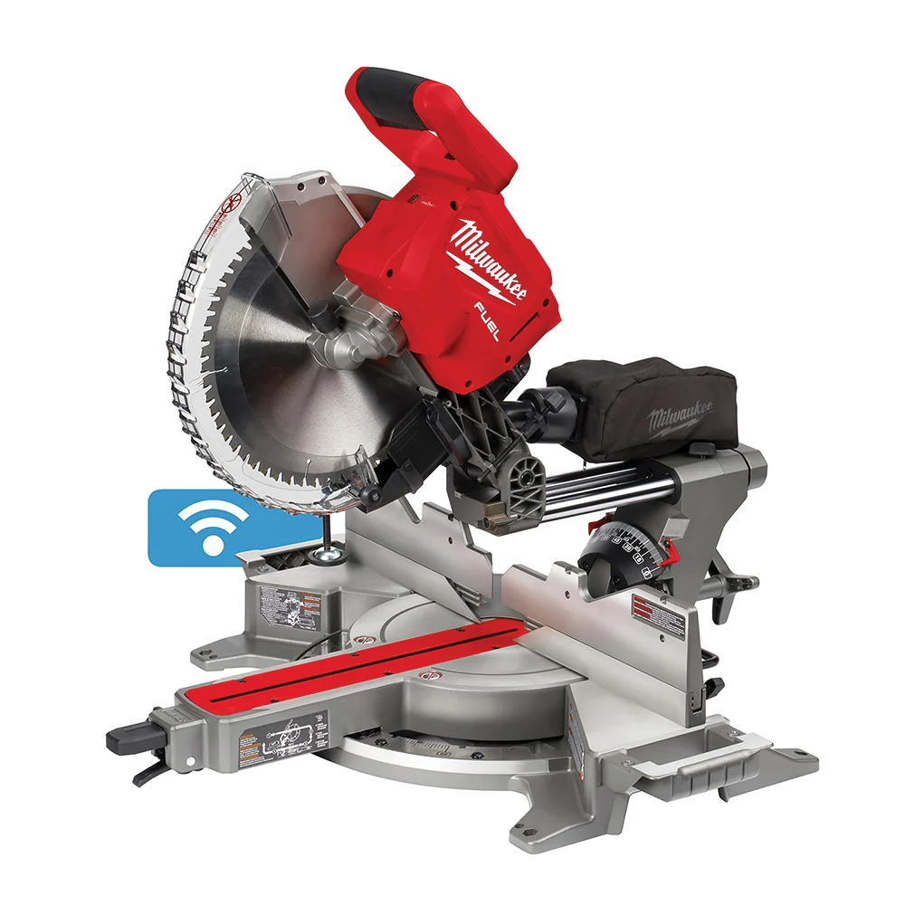 2739-20 M18 FUEL Cordless Dual Bevel Compound Miter Saw, 12 in Dia Blade, 3500 rpm Speed, 60 deg Max Angle, TOOL ONLY