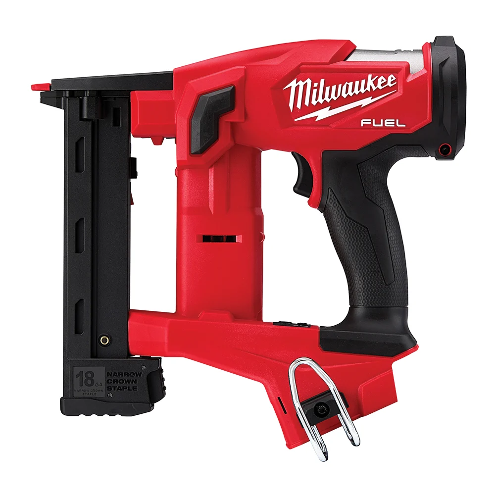 2749-20 M18 FUEL Cordless Narrow Crown Stapler, 18 ga, 1/4 in W Crown, 3/8 to 1-1/2 in L Leg, TOOL ONLY