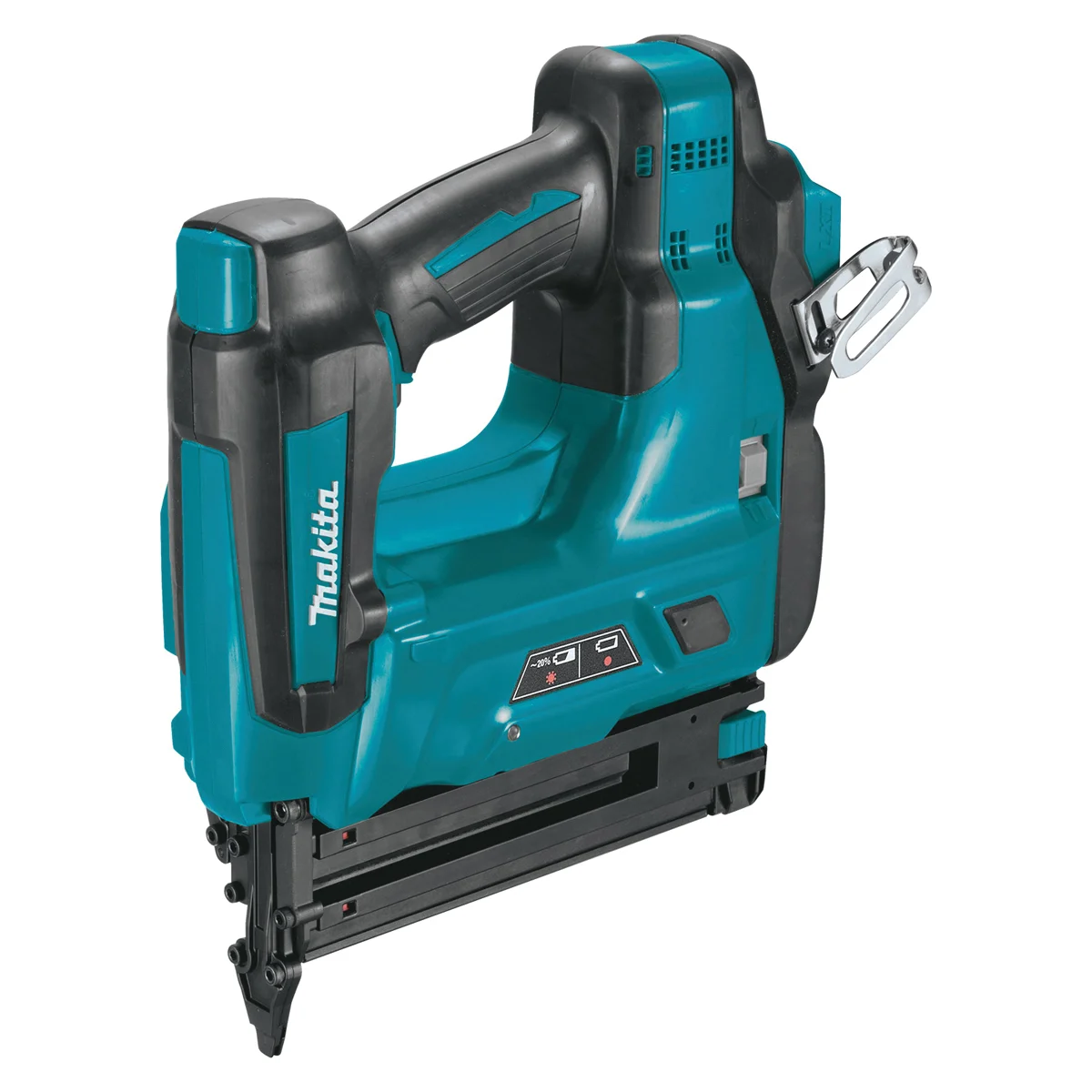 XNB01Z Brad Nailer, Tool Only, 18 V, 5 Ah, 100 Magazine, 0 deg Collation, Strip Collation, 18 ga Nail - Makita