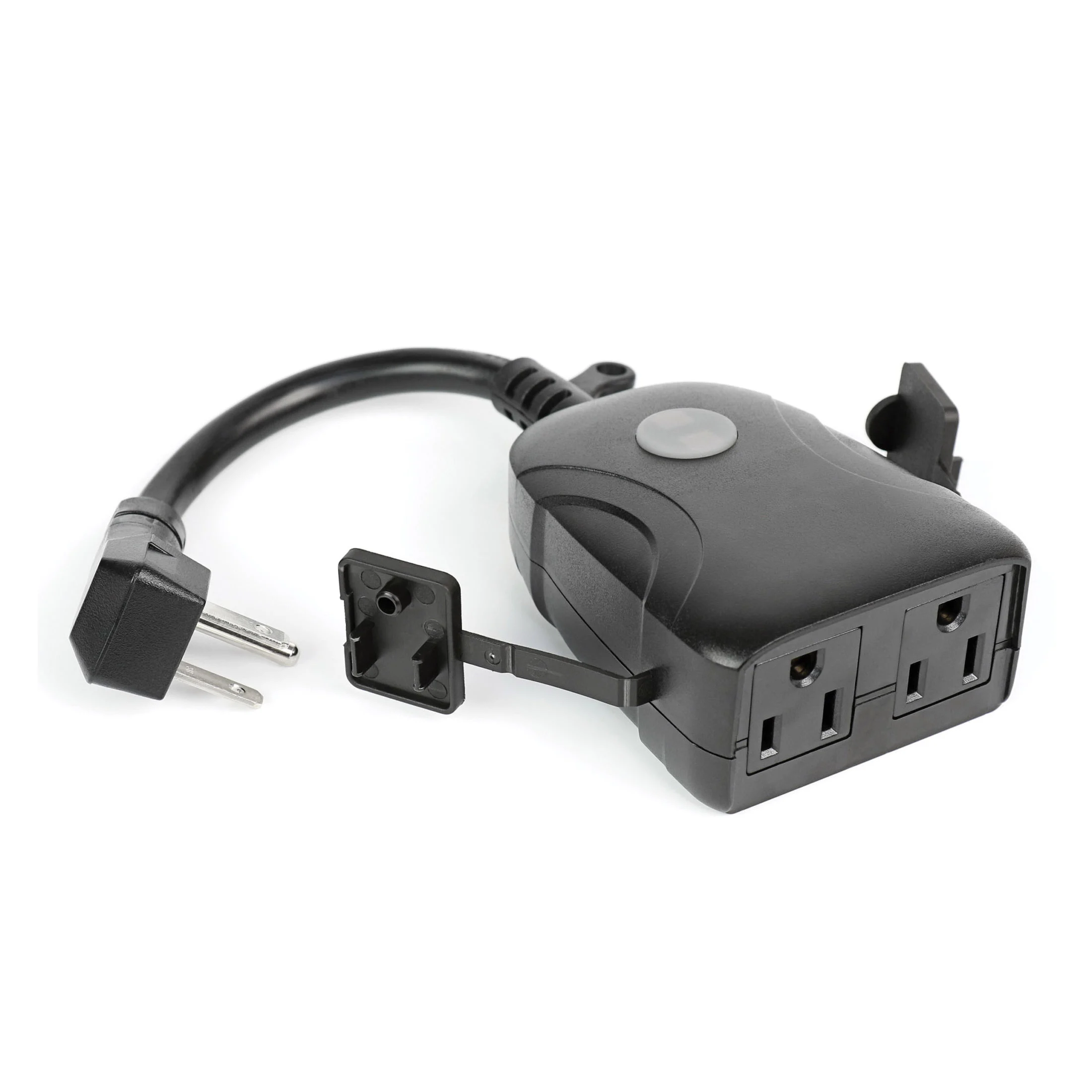 PLUG/WIFI/WP Outdoor Smart Plug, 120 V, Black - Feit Electric