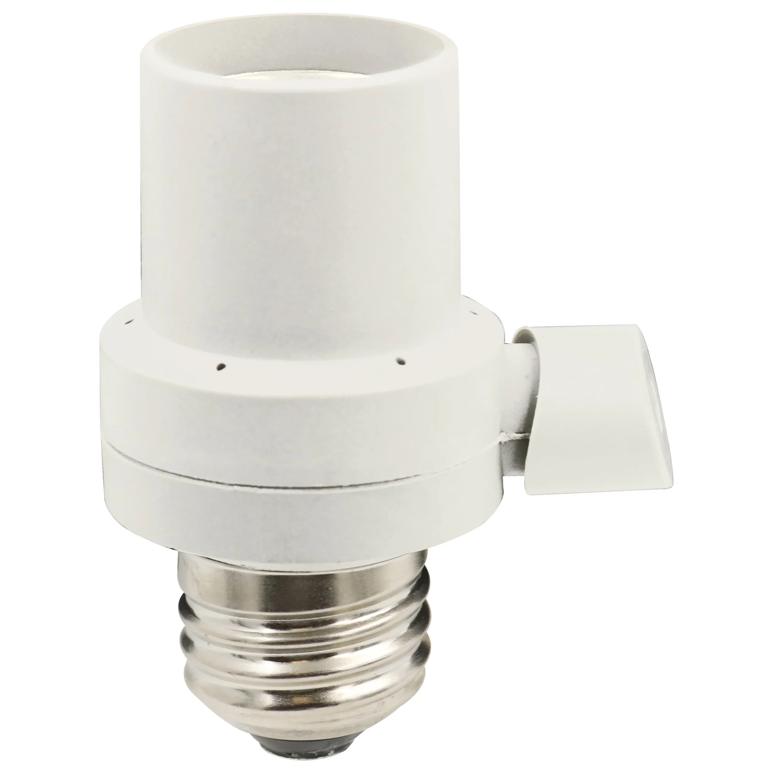 ORPCAE303 Photocell Adapter with Mechanical Switch, 120 V, White - PowerZone