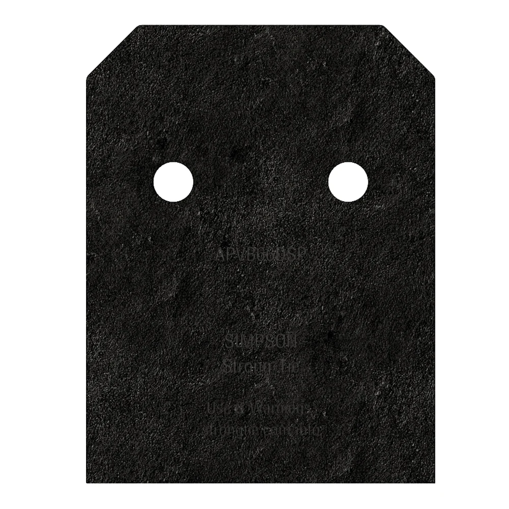 Outdoor Accents Avant Series APVB66DSP Post Base Side Plate, 6-9/16 in H x 5 in W Dimensions, 12 ga