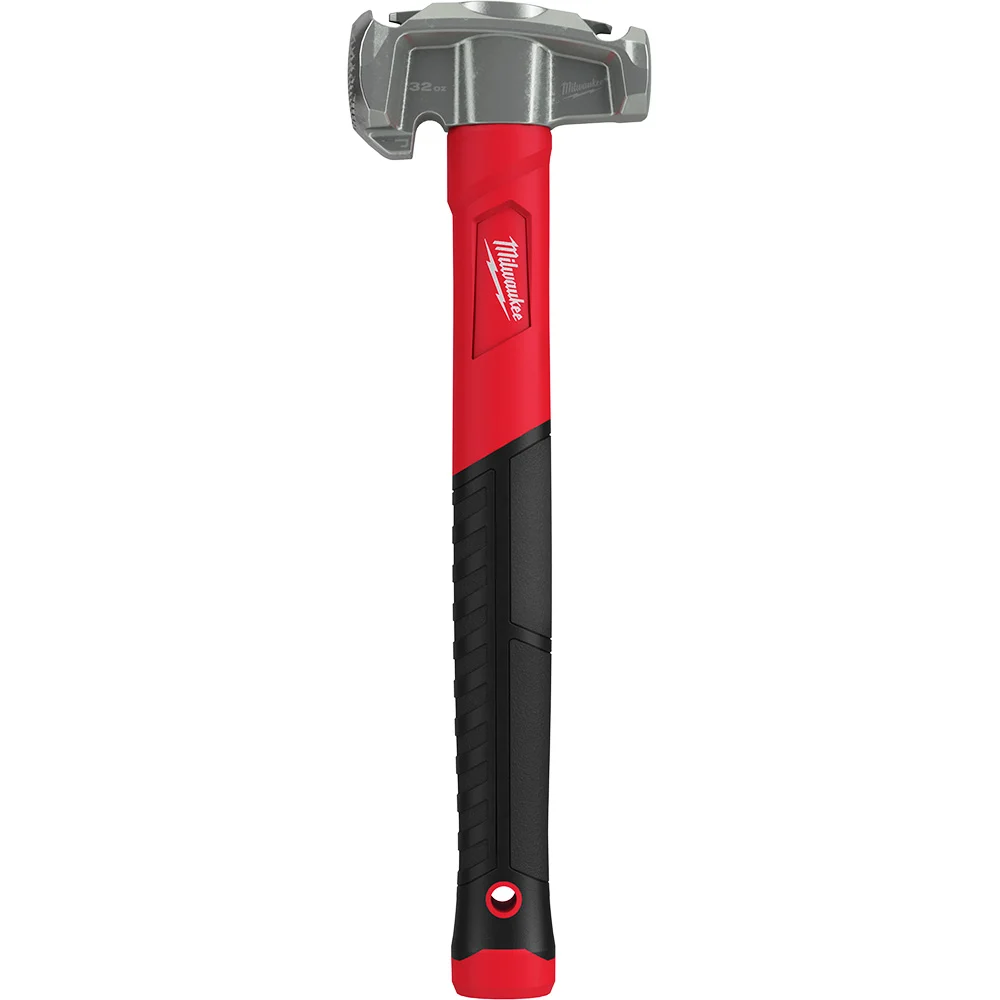48-22-9040 Lineman's Hammer, 36 oz Head, Milled, Smooth Strike Head, Steel Head, 15 in OAL