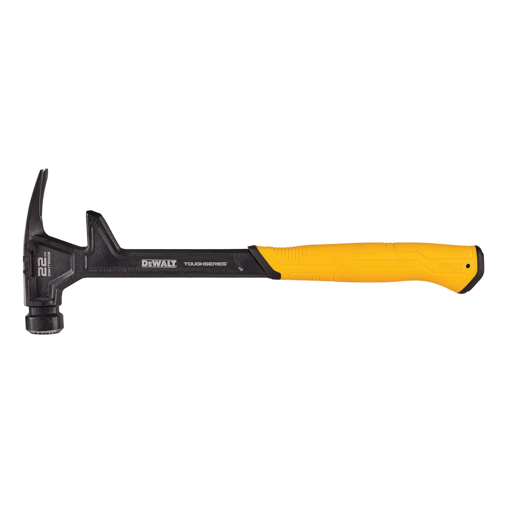 TOUGHSeries DWHT51008 Demo Hammer, 22 oz Head, Claw Head, Steel Head, 16 in OAL - DEWALT