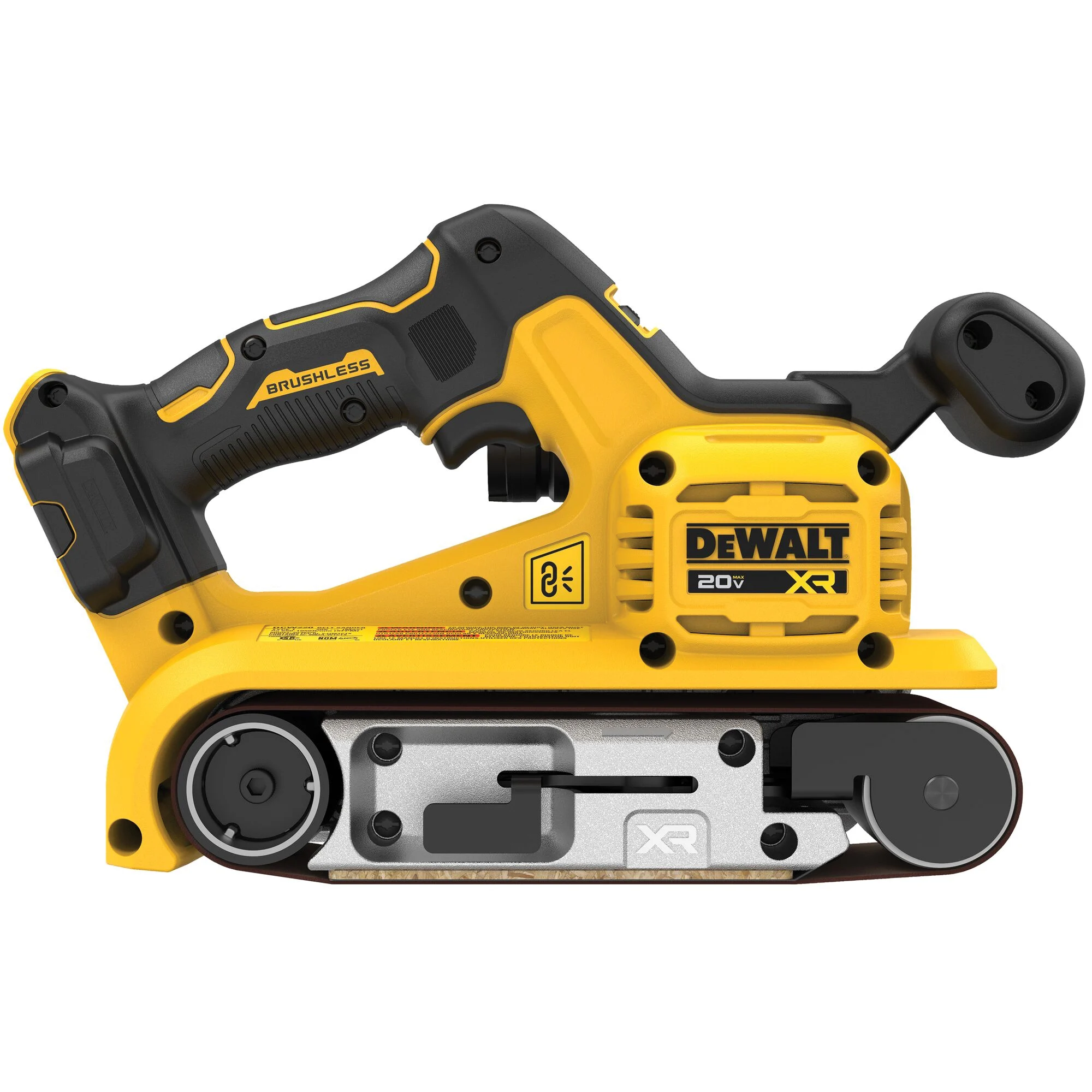 20V MAX XR Series DCW220B Belt Sander, 20 V, 3 x 21 in Belt, 198 to 320 rpm Speed, Auxiliary Handle, TOOL ONLY - DEWALT