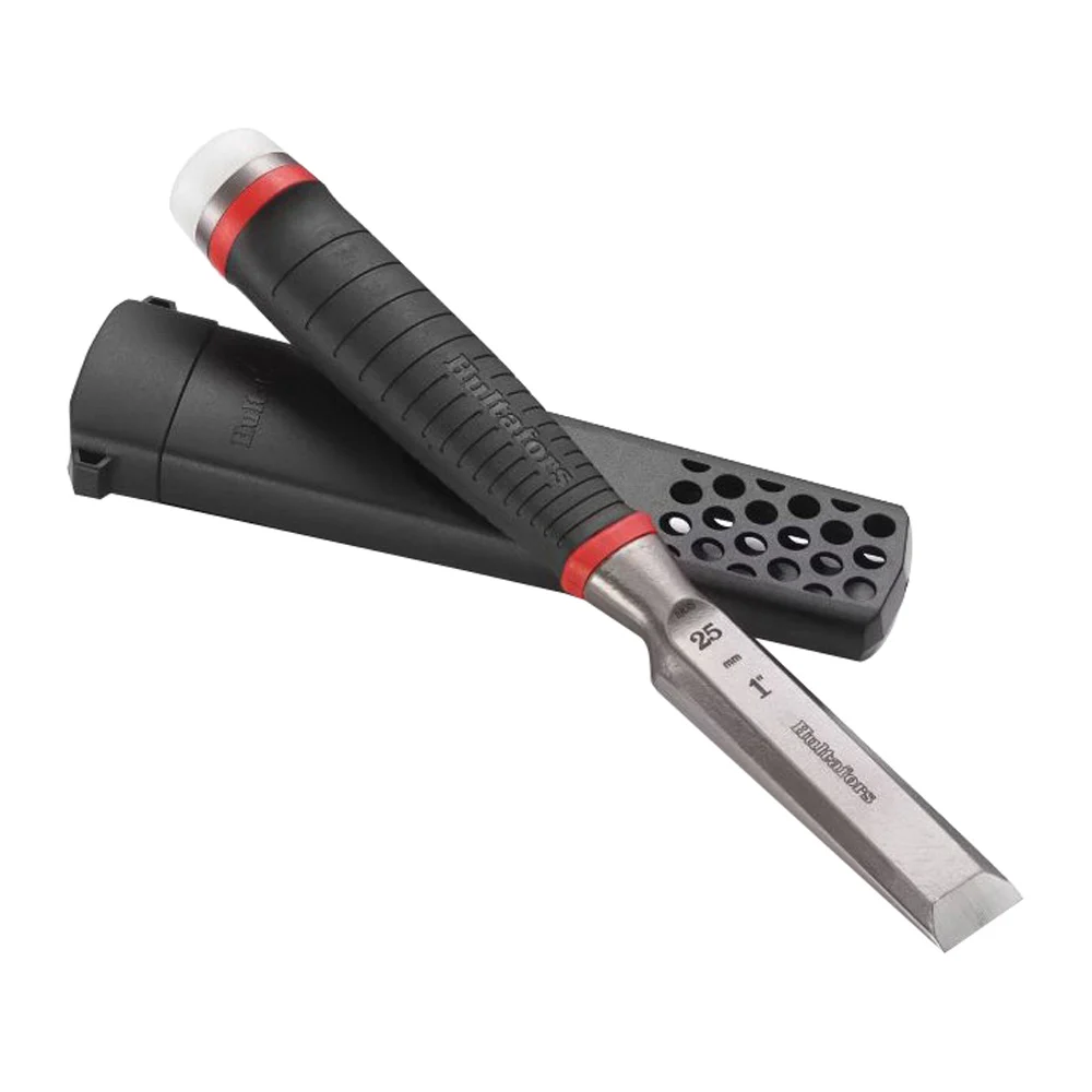 390273U Chisel, 5-1/2 in L Blade, 265 mm OAL, Steel Blade, Ergonomic Handle