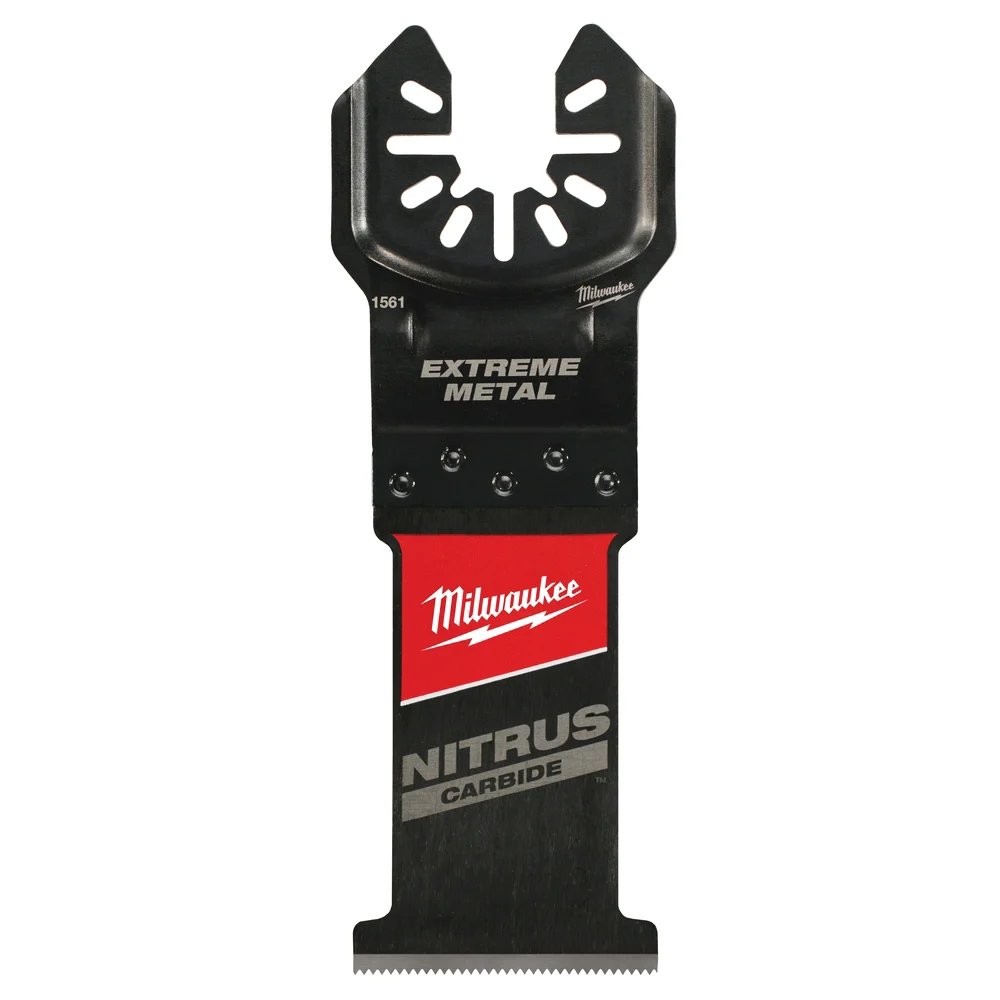 NITRUS CARBIDE Series 49-25-1561 Oscillating Multi-Tool Blade, Carbide, 1-3/8 in D Cutting, 1/PK