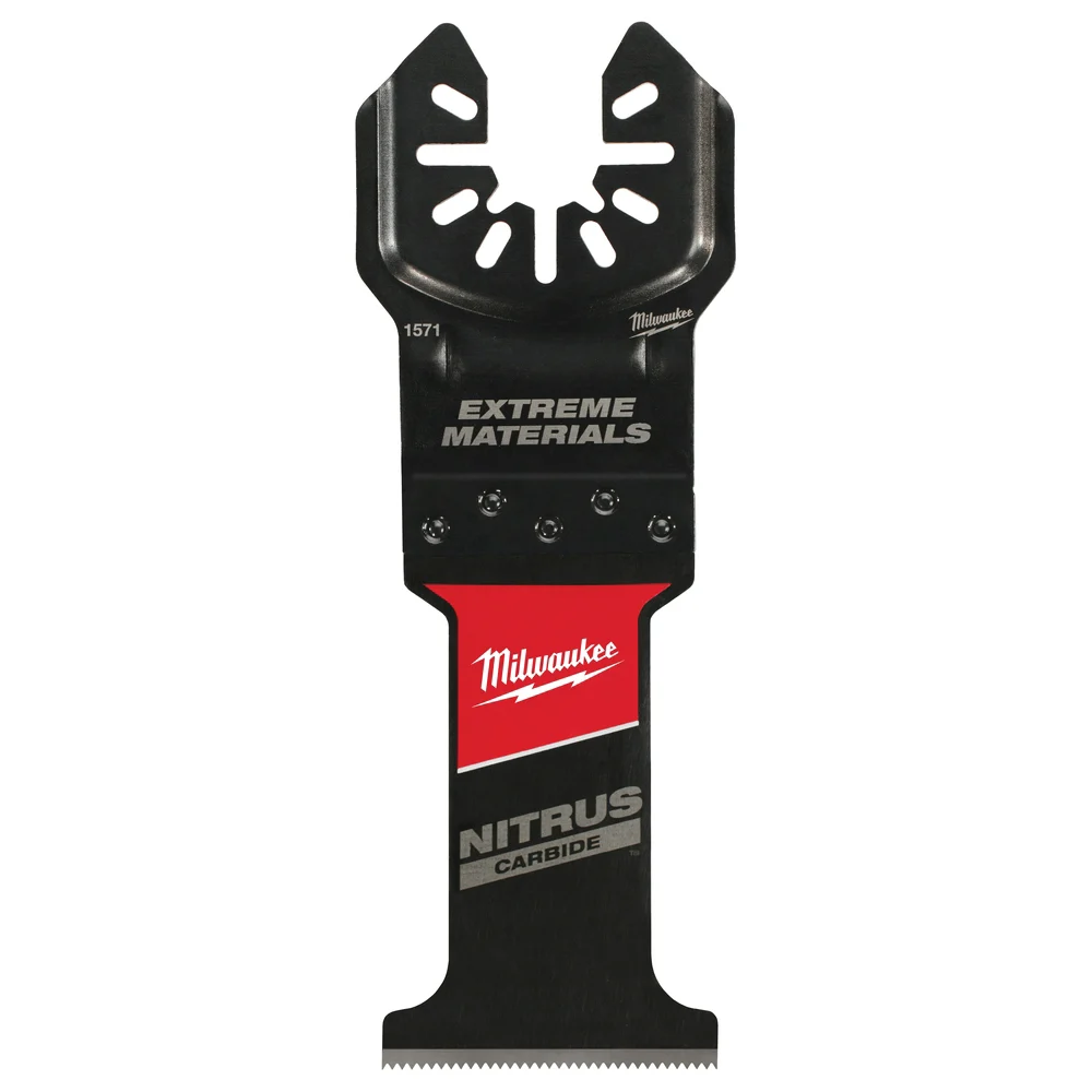 NITRUS CARBIDE Series 49-25-1571 Oscillating Multi-Tool Blade, 1-3/8 in D Cutting, Carbide, 1/PK