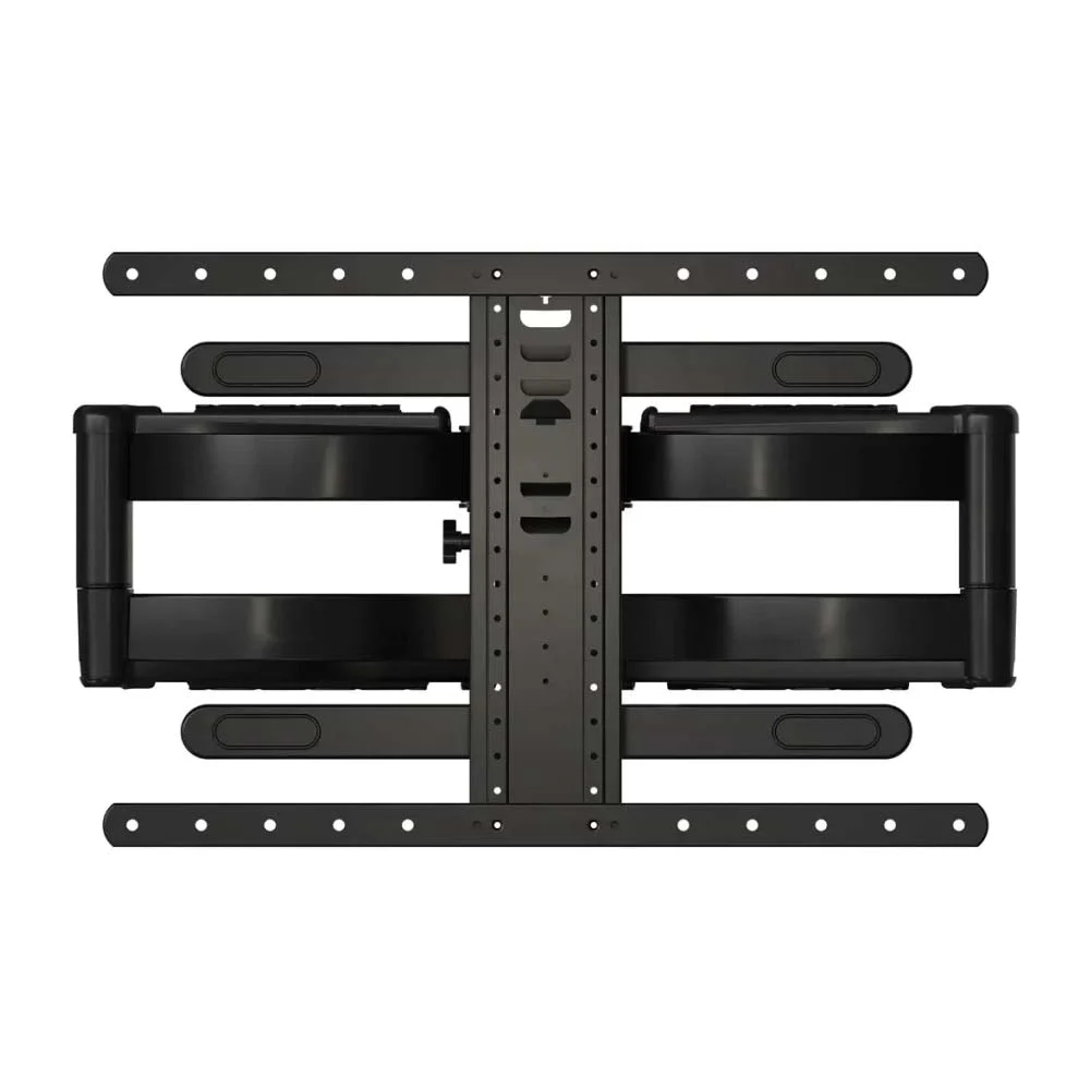 LLF225 Full-Motion TV-Mount, Steel, Black, Wall, For: 42 to 90 in, Up to 120 lb TVs